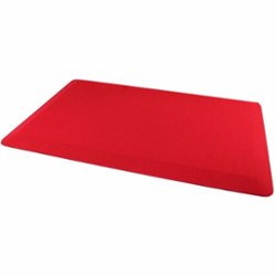Floortex - Standing Comfort Mat - 16" x 24" - Red - Front_Zoom