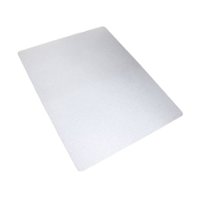 Floortex - Ecotex Polypropylene Rectangular Chair Mat for Carpets - 36" x 48" - White - Front_Zoom