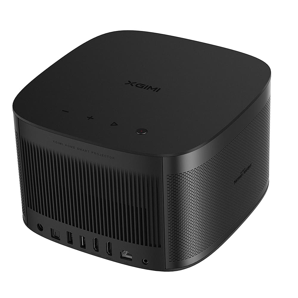 Back. XGIMI - HORIZON Pro 4K Smart Projector with Harman Kardon Speaker and Android TV - Black.
