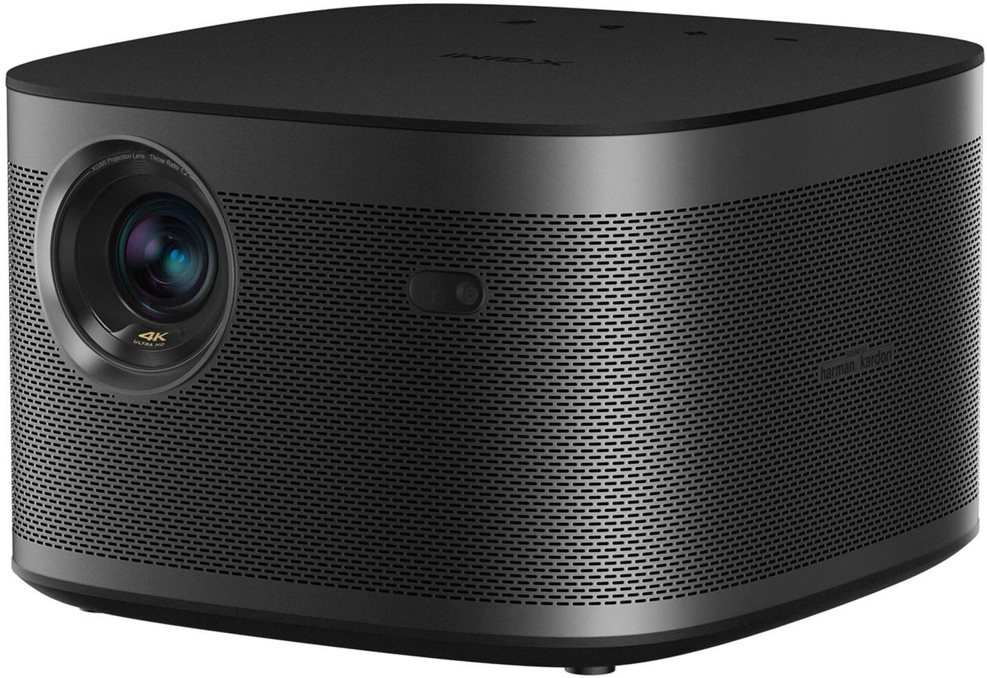 Angle. XGIMI - HORIZON Pro 4K Smart Projector with Harman Kardon Speaker and Android TV - Black.