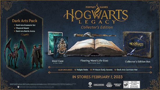 Hogwarts Legacy Collector's Edition PlayStation 4   Best Buy Hogwarts Legacy Collector's Edition PlayStation 4   Best Buy
