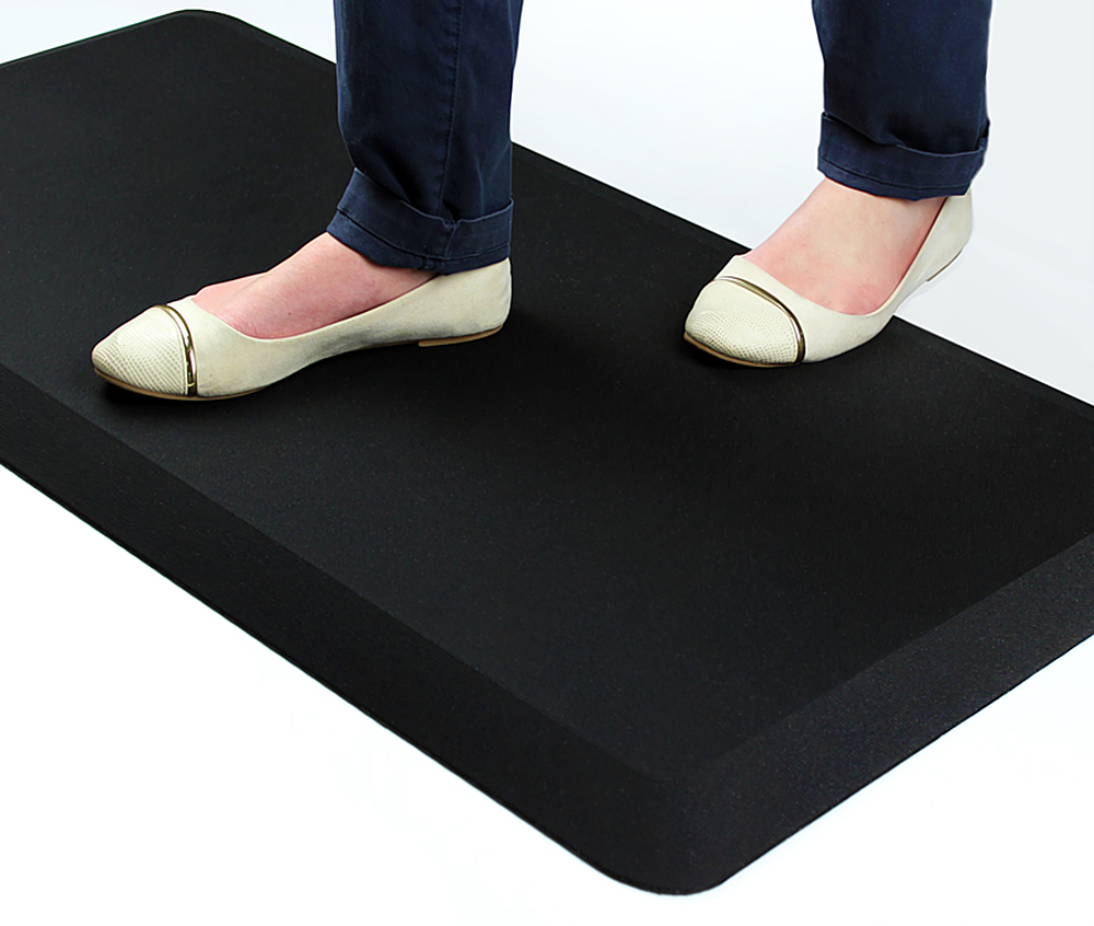 AFS-TEX 6000X Extra Long Active Anti-Fatigue Floor Runner Standing Comfort  Mat - Black - 23 x