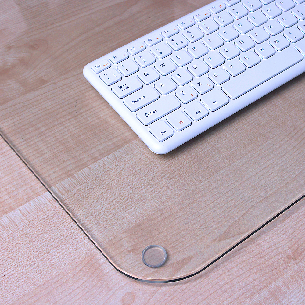 Glass Desk Pad  Clearly Innovative