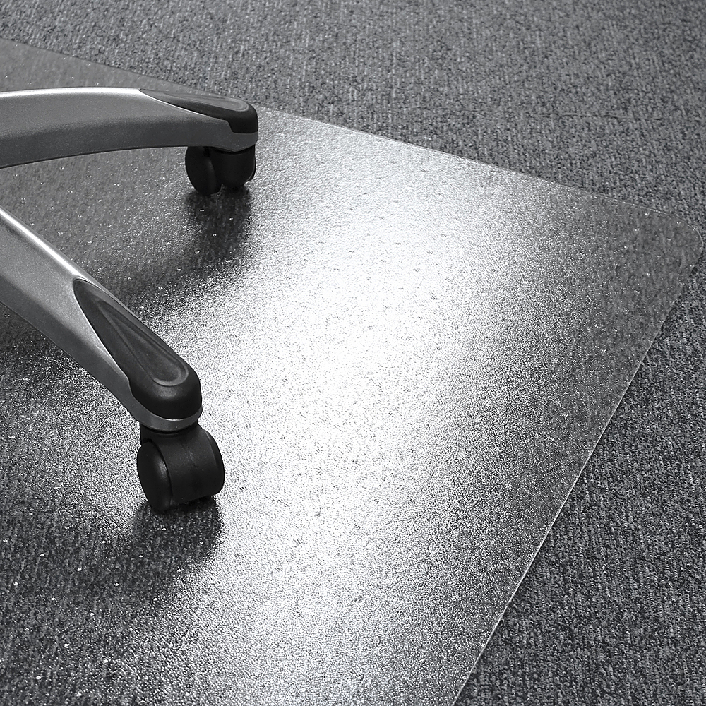 Cleartex Advantagemat PVC Clear Chair mat for Plush Pile Carpets