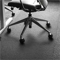 Floortex - Ultimat XXL Polycarbonate Square Chair Mat for Carpets - 60 x 60" - Clear - Front_Zoom