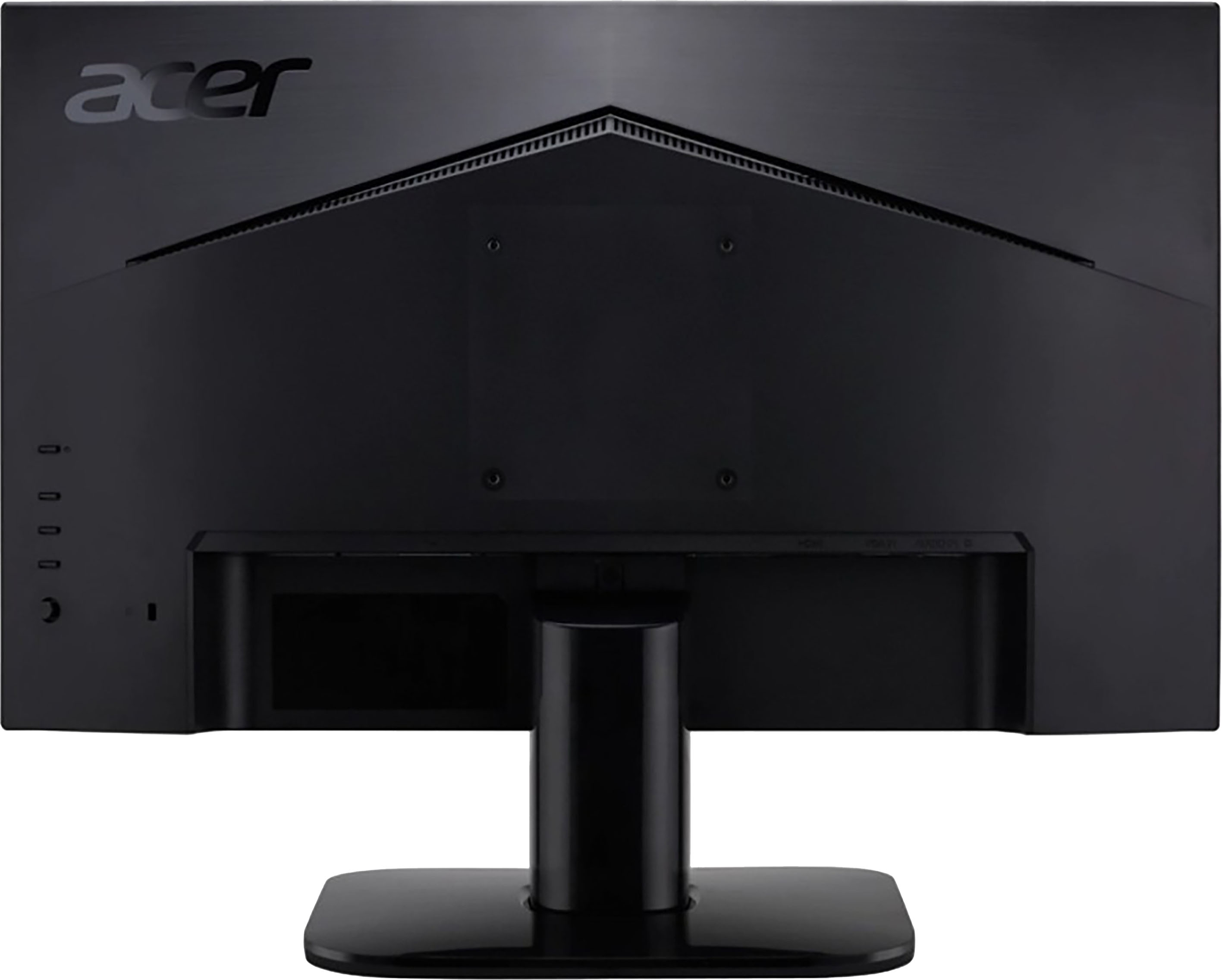 Back View: Acer - 21.5" LCD FHD Monitor (HDMI, VGA) - Black