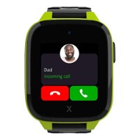 XGO3 42mm Kids Smartwatch Cell Phone with GPS - Includes Xplora Connect SIM Card - Green - Front_Zoom