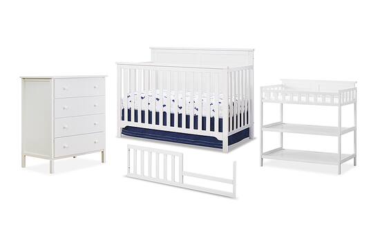 Sorelle Babies Bedroom Furniture Bundle White 1138 W Best Buy