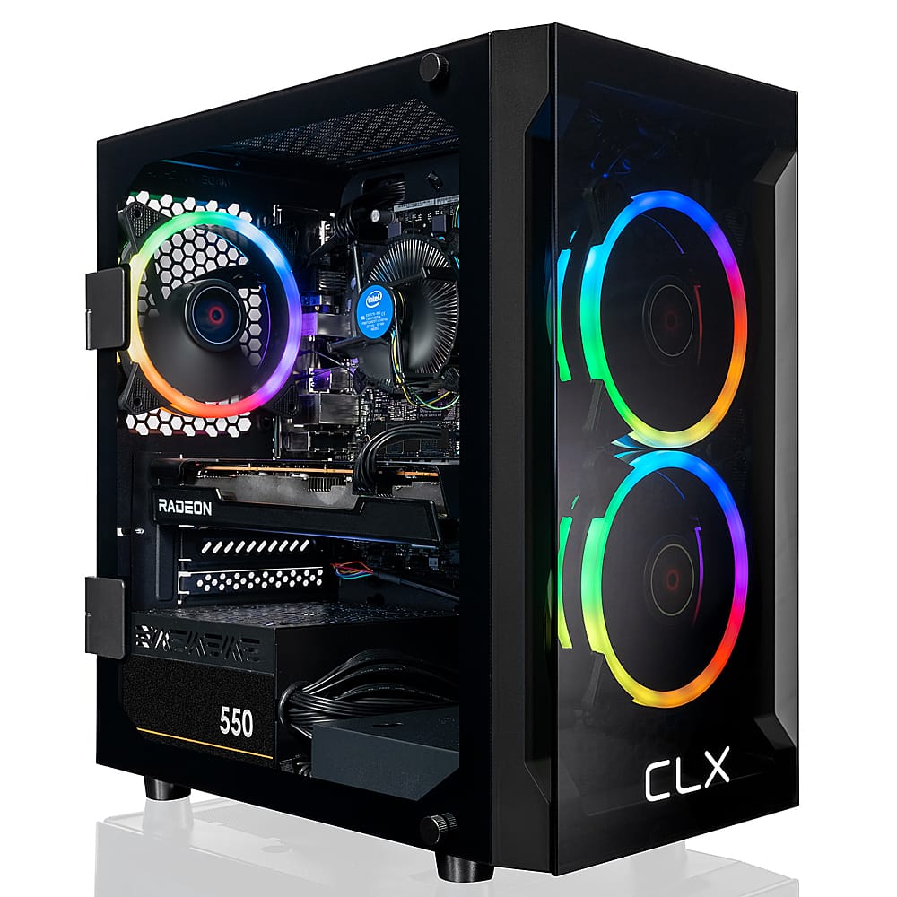 CLX – SET Gaming Desktop – Intel Core i5 11400F – 16GB Memory – Radeon RX 6500 XT – 1TB M.2 NVMe SSD – Black Sansujyuku sansujyuku.com