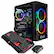 Alt View 2. CLX - SET Gaming Desktop - Intel Core i5 11400F - 16GB Memory - Radeon RX 6500 XT - 1TB M.2 NVMe SSD - Black.