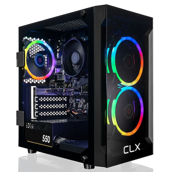 CLX SET Gaming Desktop AMD Ryzen 7 5700G 16GB Memory