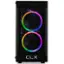 Left. CLX - SET Gaming Desktop - AMD Ryzen 7 5700G - 16GB Memory - Radeon Graphics Shared - 1TB M.2 NVMe SSD - Black.