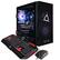Alt View 2. CLX - SET Gaming Desktop - AMD Ryzen 5 5500 - 8GB Memory - Radeon RX 6400 - 500GB M.2 NVMe SSD - Black.