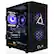 Front. CLX - SET Gaming Desktop - AMD Ryzen 5 5600 - 16GB Memory - Radeon RX 6600 - 500GB M.2 NVMe SSD + 2TB HDD - Black.