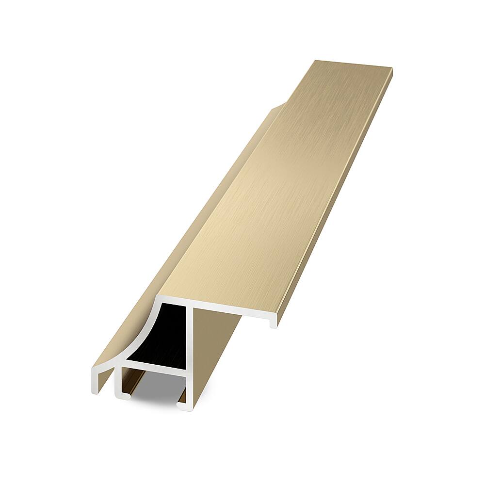 Deco TV Frames Alloy Scoop Bezel for Samsung The Frame TV 75" Pale Gold FRMALSCGLD752021