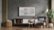 Angle. Deco TV Frames - Alloy Scoop Bezel for Samsung The Frame TV - 32" - Graphite.