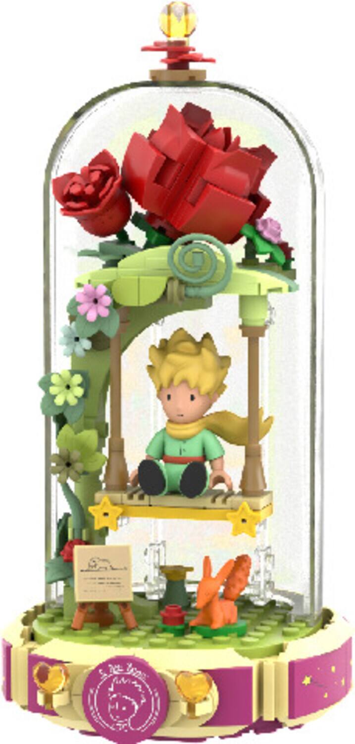 Le Petit Prince - Eternity Series - Rose Swing Building Blocks Set - COLLECTIBLES