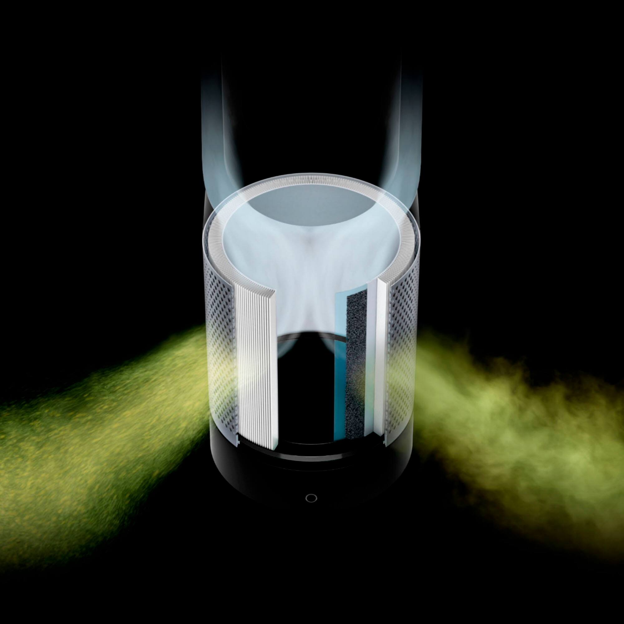 Alt View 12. Dyson - 360° Glass HEPA Filter (TP01, TP02, BP01) - White.