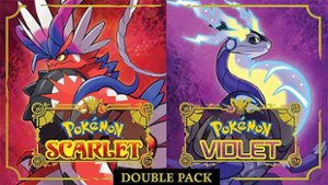 Pokémon Scarlet & Pokémon Violet Double Pack - Nintendo Switch, Nintendo Switch (OLED Model), Nintendo Switch Lite [Digital] - Front_Zoom