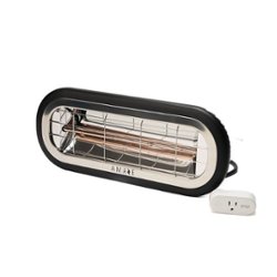 Amaze Heaters - Outdoor/Indoor Patio Heater - Black - Front_Zoom