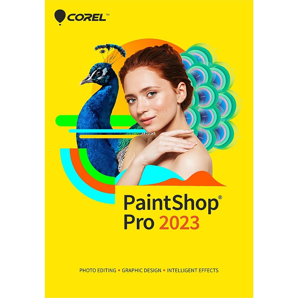 Front. Corel - PaintShop Pro 2023.