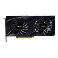PNY - NVIDIA GeForce RTX 3060 Ti 8GB GDDR6 PCI Express 4.0 Graphics Card with Dual Fan - Black - Front_Zoom