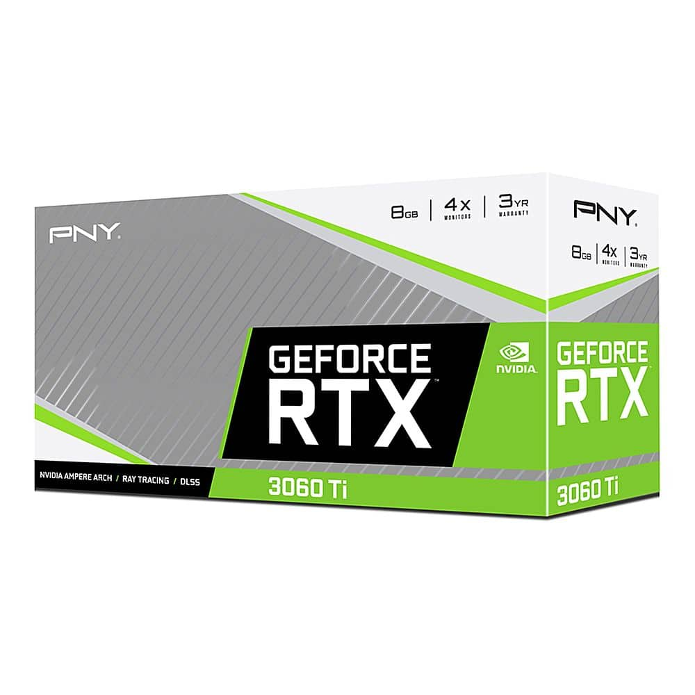 PNY GeForce RTX 3060 Ti - REVEL EPIC-X RGB Edition - carte graphique - GF RTX  3060 Ti - 8 Go GDDR6 - PCIe 4.0 x16 - HDMI, 3 x DisplayPort