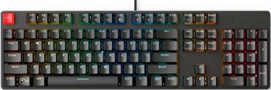 Glorious - GMMK Prebuilt RGB Full Size Wired Mechanical Keyboard - Front_Zoom