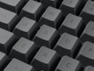 Glorious - GPBT Dye Sublimated Keycaps 114 Keycap Set for 100% 85% 80% TKL 60% Compact 75% Mechanical Keyboards - Black Ash