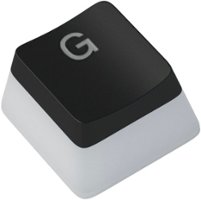 Glorious - GPBT Aura V2 Keycaps - Black - Front_Zoom