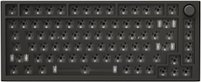 Glorious - GMMK Pro Barebone High Profile Gasket Mounted RGB 75% Wired Mechanical Keyboard - Black - Front_Zoom