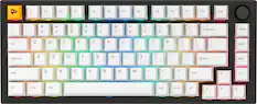 Front. Glorious - GMMK PRO Prebuilt 75% Wired Mechanical Keyboard - Black.
