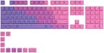 Glorious - GPBT Dye Sublimated Keycaps 114 Keycap Set for 100% 85% 80% TKL 60% Compact 75% Mechanical Keyboards - Nebula