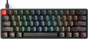 Glorious - GMMK Prebuilt RGB Full Size Wired Mechanical Keyboard - Black - Front_Zoom