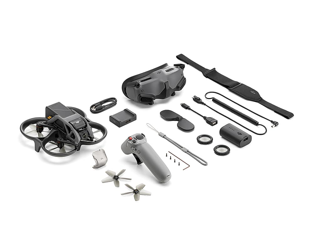 DJI - Geek Squad Certified Refurbished Avata Pro-View Combo (DJI Goggles 2) - Gray - Alt_View_Zoom_11