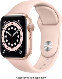 Apple Watch Series 4 (GPS) 40mm Gold Aluminum Case with Pink Sand Apple Watch Series 4 (GPS) 40mm Gold Aluminum Case with Pink Sand