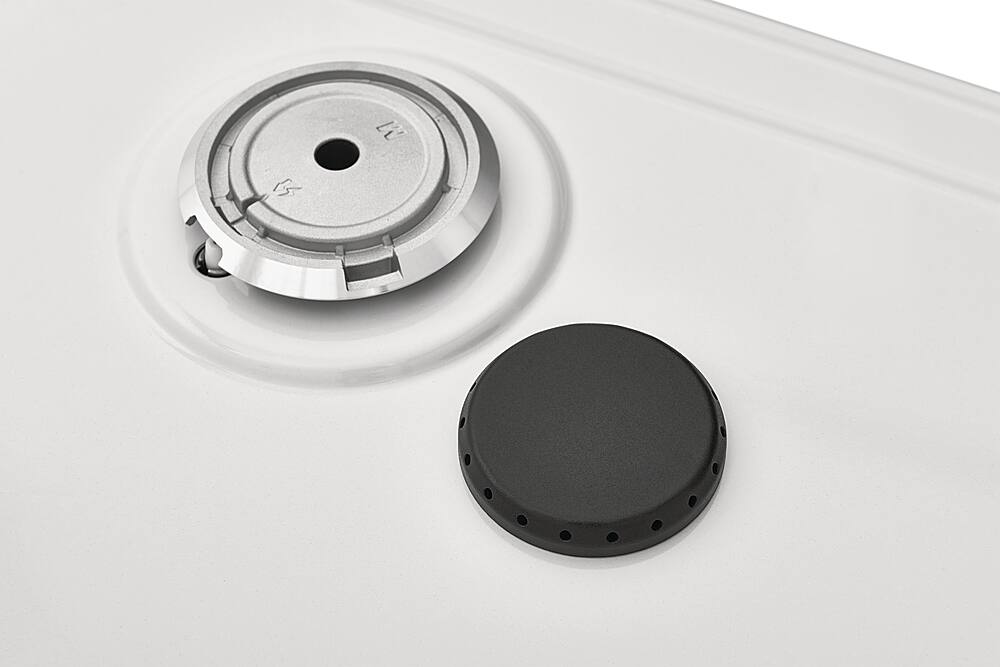 Alt View 14. Frigidaire - 30" Built-In Gas Cooktop - White.