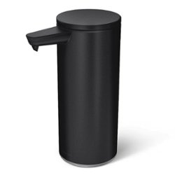 simplehuman - 9 oz. Touch-Free Rechargeable Sensor Liquid Soap Pump Dispenser - Matte Black - Alt_View_Zoom_11