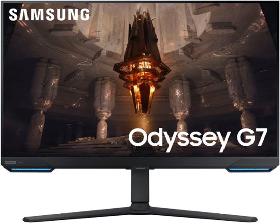 Samsung Odyssey G7 28” 4K UHD IPS AMD FreeSync Premium Pro & G-Sync  Compatible Smart 144Hz 1ms Gaming Monitor Black LS28BG702ENXGO - Best Buy