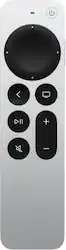 Apple - Siri Remote (3rd Generation) - Silver - Front_Zoom