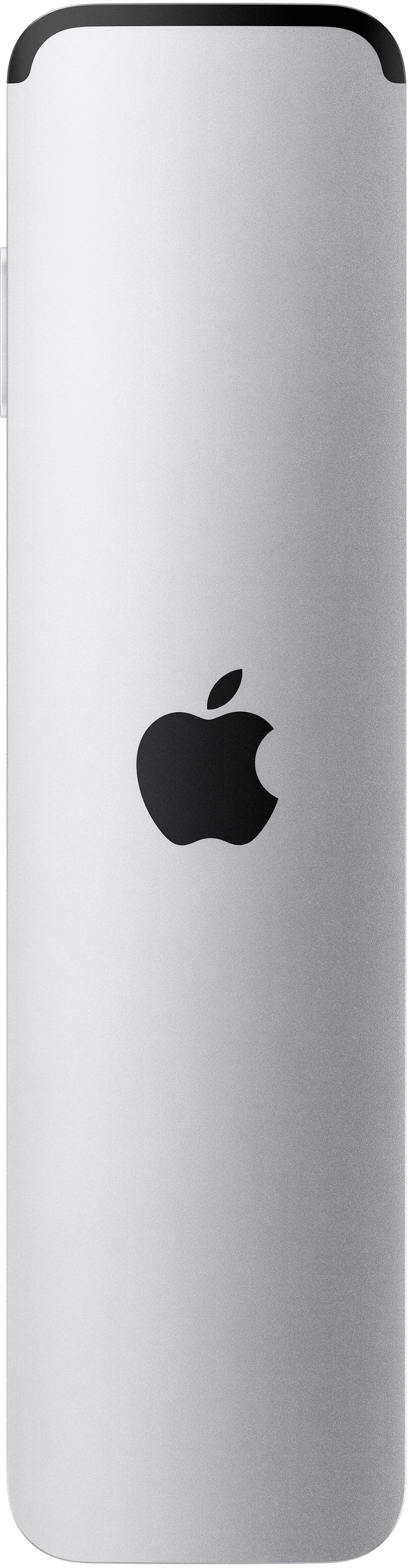 Left View: Apple - Siri Remote (3rd Generation)(Latest Model) - Silver