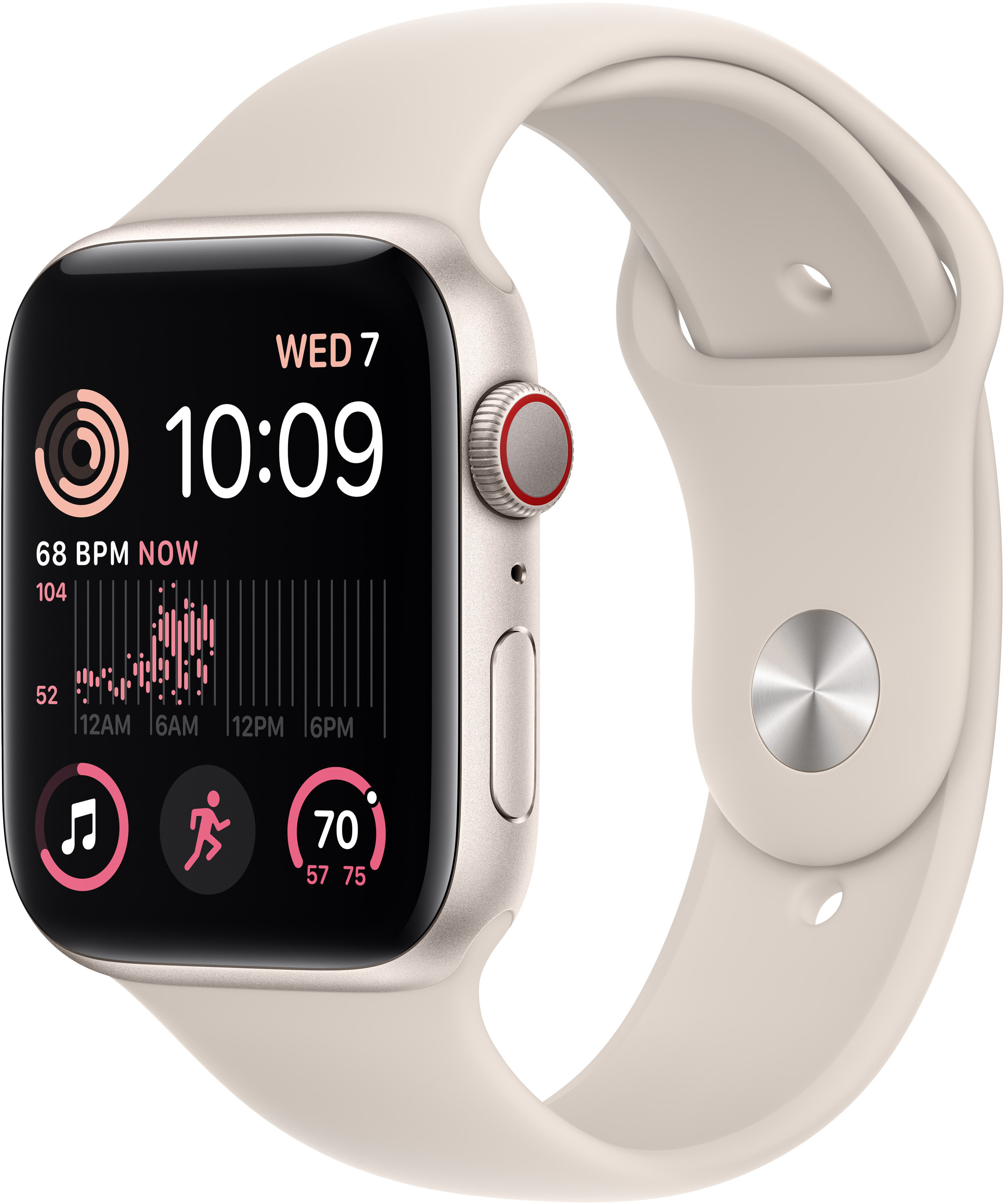 Apple Watch SE 2nd Generation (GPS + Cellular) 44mm Aluminum 