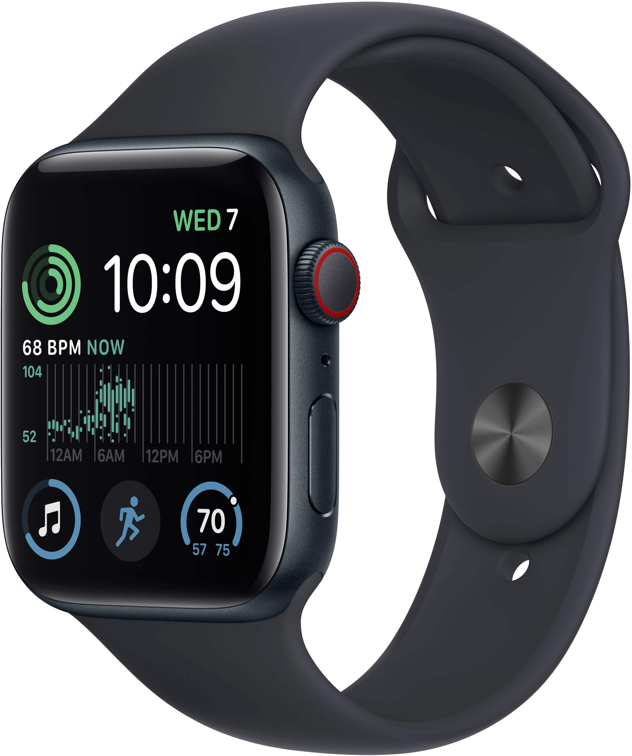 Apple Watch SE 2nd Generation (GPS + Cellular) 44mm - Best Buy