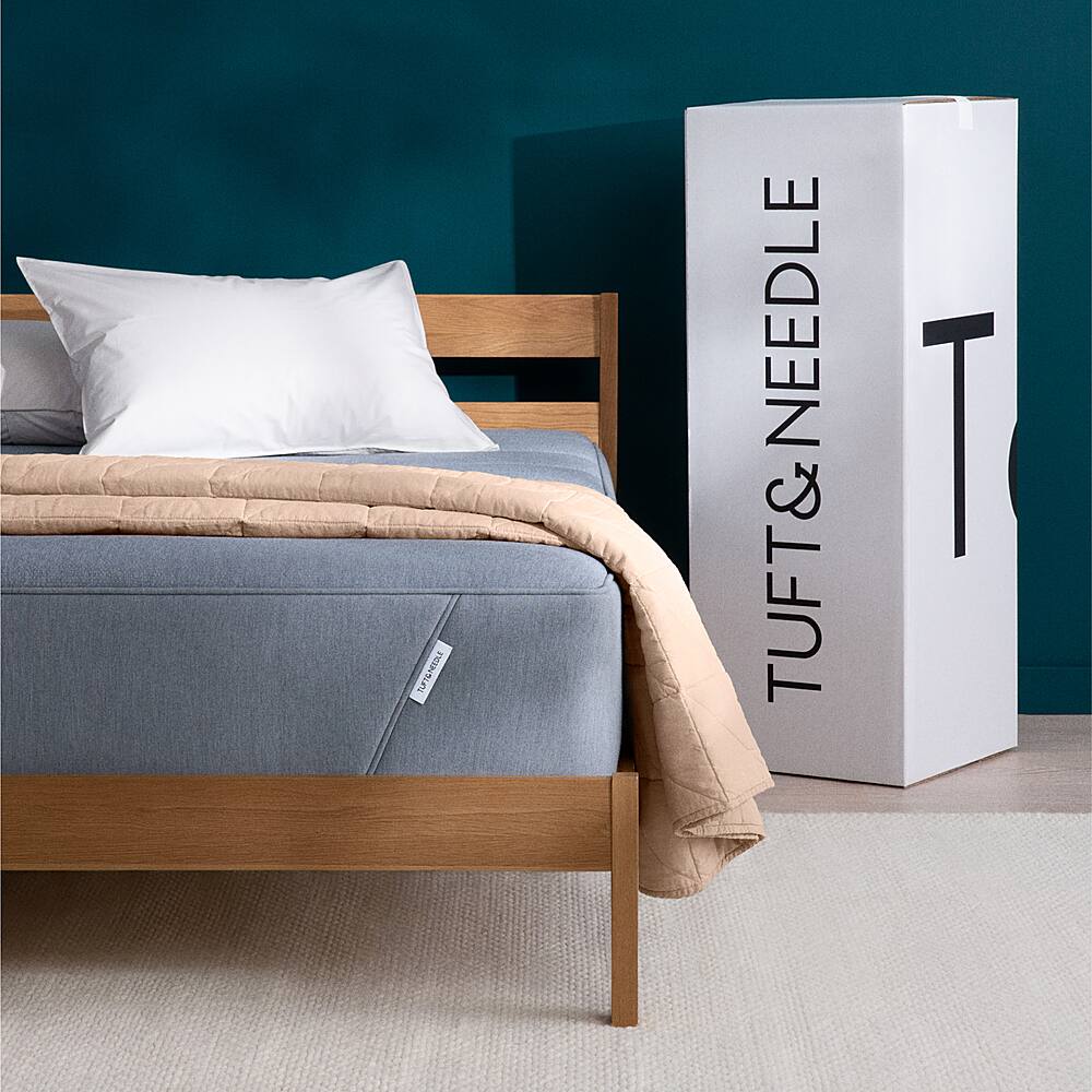 Best Buy Tuft & Needle Hybrid Mattress Blue 9108100138030