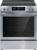 Frigidaire - 5.3 Cu. Ft. Freestanding Electric Range with Convection Bake - Stainless Steel