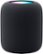 Front. Apple - HomePod (2nd Generation) Smart Speaker with Siri - Midnight.