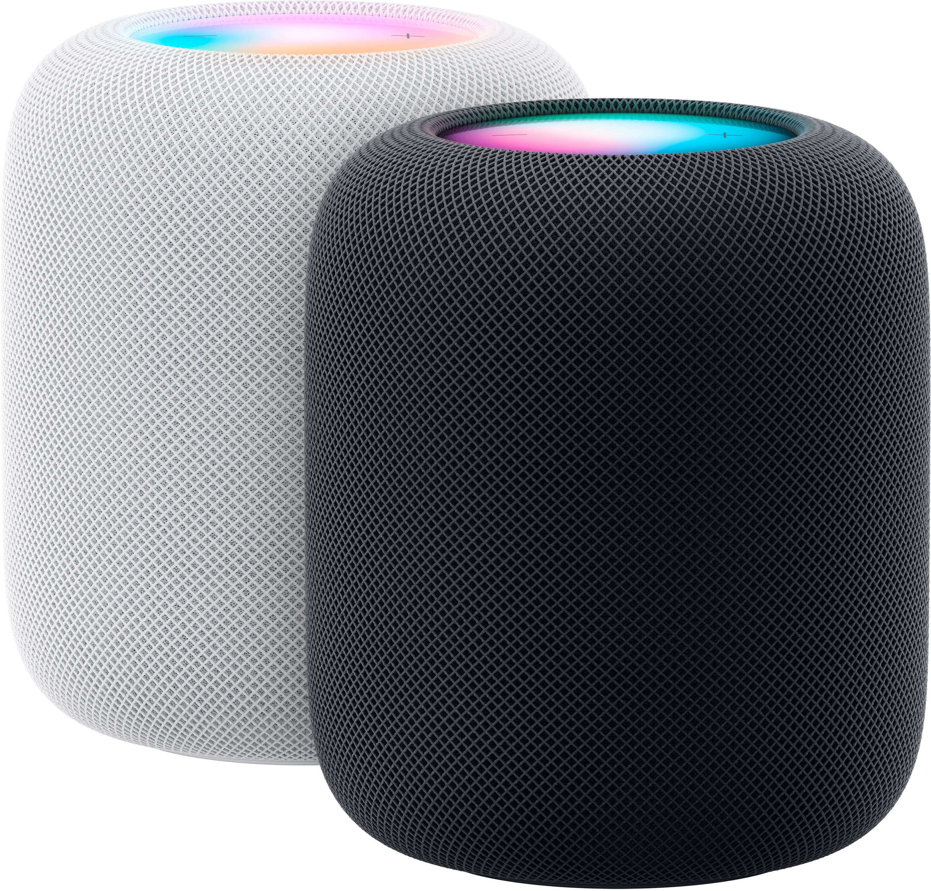 Alt View 1. Apple - HomePod (2nd Generation) Smart Speaker with Siri - Midnight.