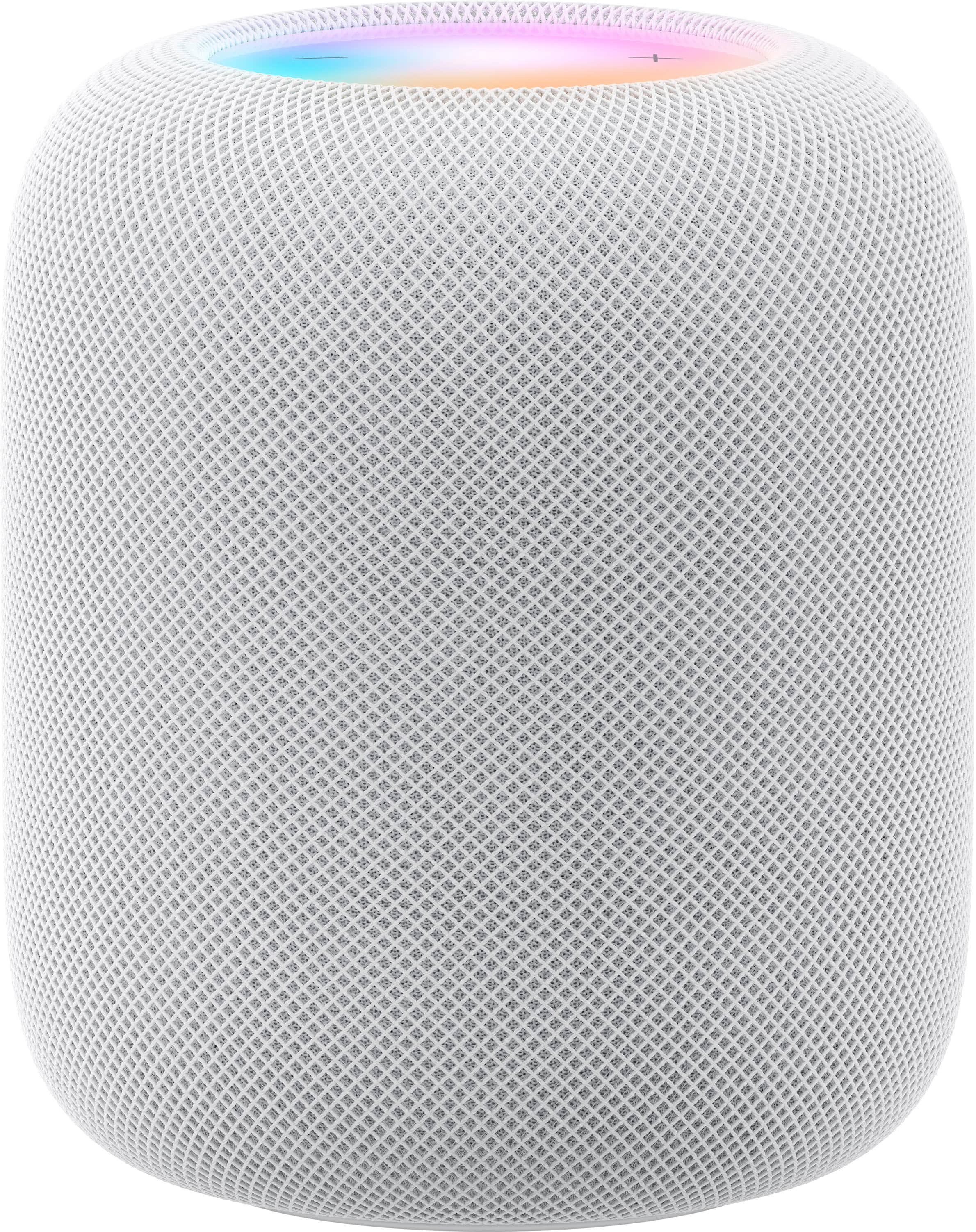 Apple - HomePod (2nd Generation) Smart Speaker with Siri - White - Front_Zoom