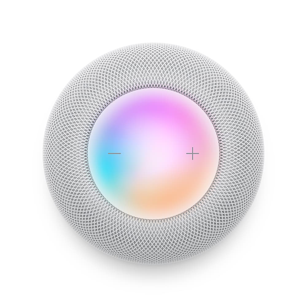 Alt View 12. Apple - HomePod (2nd Generation) Smart Speaker with Siri - White.