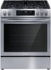 Frigidaire - 30'' Front Control Gas Range - Stainless Steel
